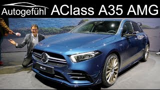 New entrylevel AMG MercedesAMG A35 REVIEW 2019 AClass AMG  Autogefühl [upl. by Louisa903]