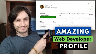 Upwork profile review  Dayo A Web Developer [upl. by Spense]