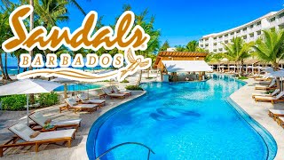 Sandals Barbados FULL AllInclusive Resort Tour Detailed WalkThrough amp Information Of Inclusions [upl. by Marrissa]