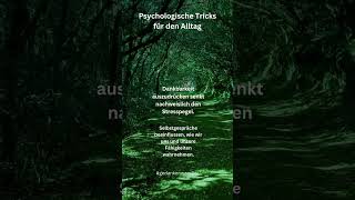 Psychologische Tricks für den Alltag 1 motivation liebe psychologiepositive psychology leben [upl. by Trebo]