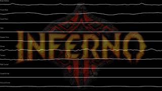 Inferno  OSRS Music HQ Oscilloscope View [upl. by Nosiddam]