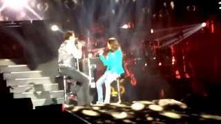 Marco Borsato en dochter Jada live  sportpaleis Antwerpen 24 mei 14 [upl. by Hayden]