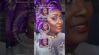 IFEOMA beauty makeup gele  traditional igbo attire follow chisun [upl. by Wendel996]