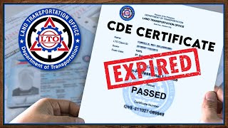 CDE Certificate Expiration at Iba pang Katanungan Tungkol sa 10Year Validity ng Drivers License [upl. by Abehsat552]