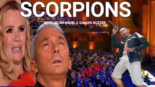 Golden Buzzer 2024  This super amazing voice very extraordinary singing song Scorpions [upl. by Ailana925]