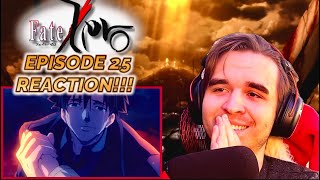 “I Want to be a Hero”  FateZero Episode 25 REACTION and Review [upl. by Lolande860]