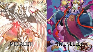 YuGiOh master duel ritual festival Megalith VS Nouvelles [upl. by Emee]