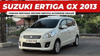 SUZUKI ERTIGA 14 GX MANUAL 2013 Tangan Pertama Original Record Service [upl. by Ytissac]