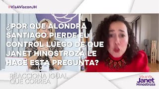 Alondra Santiago se vuelve loca cuando le hacen esta pregunta se enoja no sabe qué responder [upl. by Taran]