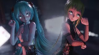 【MMD】 おどりゃんせ  Odoryanse  Miku ミク x Gumi グミ [upl. by Isobel]