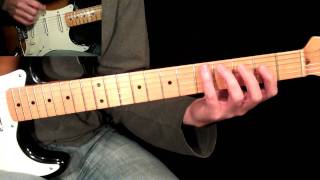 Major Triad Inversions Across The Guitar Fretboard Guitar Lesson [upl. by Earahc]