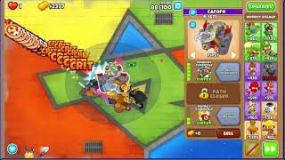 BTD6  Cubism with Sauda and Crossbow Master CHIMPS [upl. by Stilu]