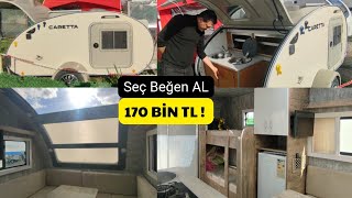 SEÇ BEĞEN AL  Bu Karavanlar 170 BİN TL  Caretta amp Ritim 506 [upl. by Stratton]