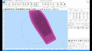 Tutorial How to apply a honeycomb structure in Materialise Magics [upl. by Godfree439]