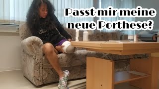 I change a new prosthetic leg after 3 Years Amputee Girls Vlog Amputee Woman 2022 on the way [upl. by Htederem]