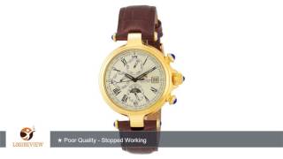 Steinhausen Mens TW391G Classic Marquise Automatic Gold Watch  ReviewTest [upl. by Vivien]