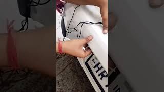 car back sensor Back sensor install [upl. by Llehcor]