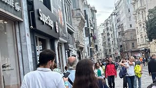 Walking Tour in Taksim Square Istanbul Turkey  istanbul2024trip [upl. by Eelynnhoj541]