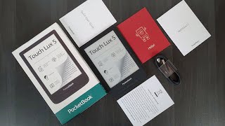 Unboxing the Pocketbook Touch Lux 5 [upl. by Ahsimot171]