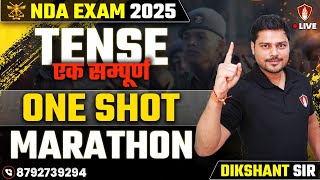 Tenses  Marathon  English Class By Dikshant Sir  NDA Classes  NDA 1 2025  NDA with Sukhoi [upl. by Atteloiv]