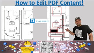 BIMVDC  Edit PDF ContentBlueBeam Tutorial [upl. by Lubow]