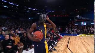 Victor Oladipo with the Black Panther Dunk  1st Round 2nd Dunk [upl. by Jeremiah]