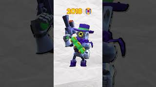 Rico 2024😑vs Ricochet 2018😭brawlstars shorts trend [upl. by Alleunamme]