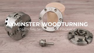 Axminster Woodturning SK88 Chuck [upl. by Itnuahsa448]