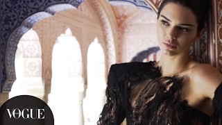 Inside Kendall Jenners Vogue Indias Cover Shoot [upl. by Assirim]