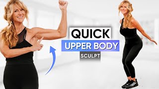 8Minute UPPER BODY Workout  Sculpt And Tone Over 50 [upl. by Jarl414]