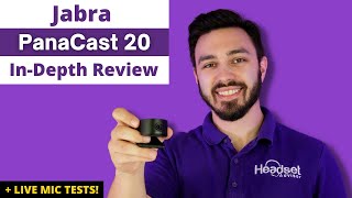 Jabra Panacast 20 InDepth Review  Camera and Mic Tests [upl. by Snapp]