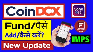 CoinDCX me paise Deposit kaise kare  how to deposit money in coindcx  All Information BTC [upl. by Asilem]