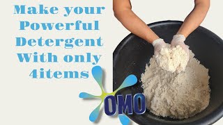 How to Make your homemade powdered Detergent [upl. by Aneerhs]