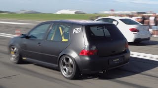 BMW M5 vs Golf GTI MK4 [upl. by Assenad]