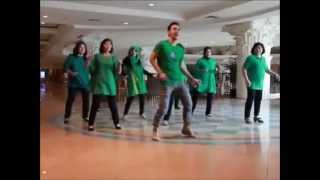 Baila Morena Line Dance DEMO [upl. by Yelnahs]