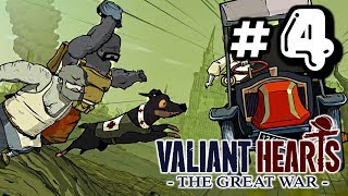 Valiant Hearts Walkthrough Part 4  Chapter 1 Ypres All Collectibles PS4 1080p [upl. by Rutherfurd]