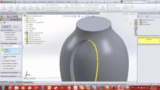 ✅ Tutorial SUPERFICIES SOLIDWORKS FACIL [upl. by Ailegnave]