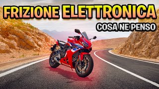 BASTA ELETTRONICA🤬 PROVO LA NUOVA FRIZIONE ELETTRONICA  TEST RIDE CBR 650 R Eclutch [upl. by Salita893]