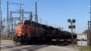 CN 424 Brantford Ontario Canada October 19 2024 [upl. by Euhsoj]