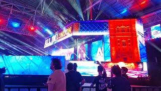 Bryan Danielson Final Countdown Entrance Aew All In London Wembley 2024 [upl. by Vasos923]