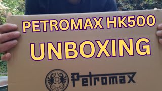 Petromax Starklichtlampe HK500 unboxing [upl. by Aerbas]