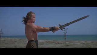 Conan the Barbarian Sword Practice scene [upl. by Lundquist117]