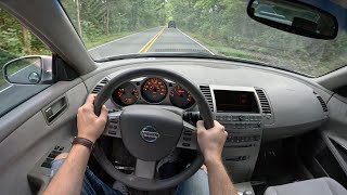 2004 Nissan Maxima 35 SE  POV Test Drive  060 [upl. by Amliv]