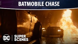 The Batman  Batmobile Car Chase  Super Scenes  DC [upl. by Ariaz116]