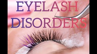 Eyelash disorders  Trichiasis Distichiasis Madarosis Trichomegaly Poliosis [upl. by Adihahs]