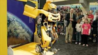 Bumblebee Transforms at The Childrens Museum of Indianapolis [upl. by Aretha]