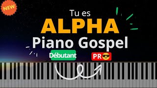 COMMENT JOUER TU ES ALPHA COMME UN PRO  Piano Gospel gospel youarealpha MFJR coursdepiano [upl. by Irakuy734]