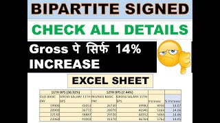 BIG DISAPPOINTMENT  12TH BPS SIGNED  GROSS SALARY 14 INCREASED  CHECK ALL DETAILS [upl. by Whitaker593]