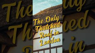 The one and only thatched roof in heart of London [upl. by Arun]