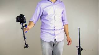 How to Balance the SW30261 Camera Stabilizer [upl. by Eladal146]